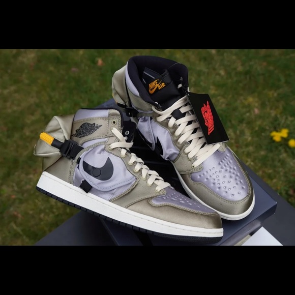 Nike Air Jordan 1 Retro High OG Utility Olive Taxi SP DO8727-200 Men Size New xx - Picture 1 of 7